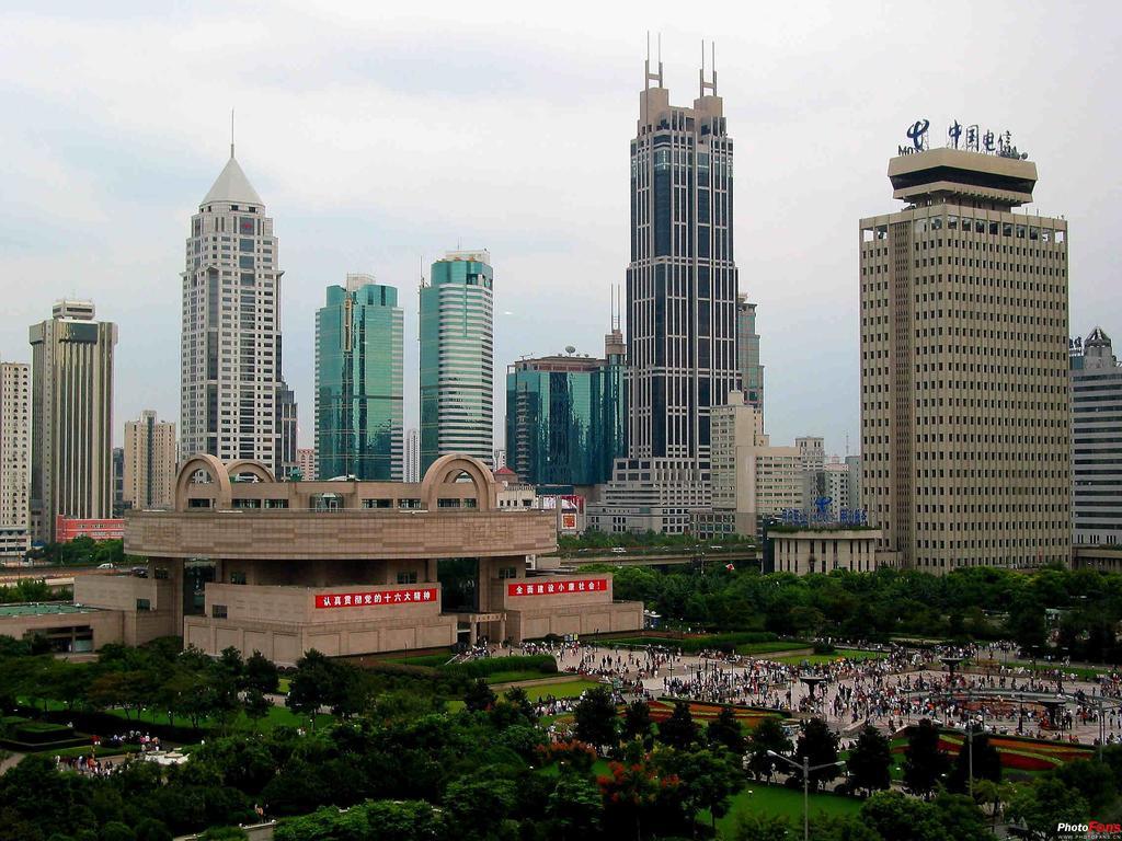 Hanting Premium Hotel Shanghai South Xizang Road Eksteriør billede